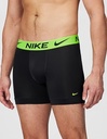 Nike Men's Essential Micro Boxer Briefs, 3-Pack - Black/Volt Wb/Cool Graywb/University Red
