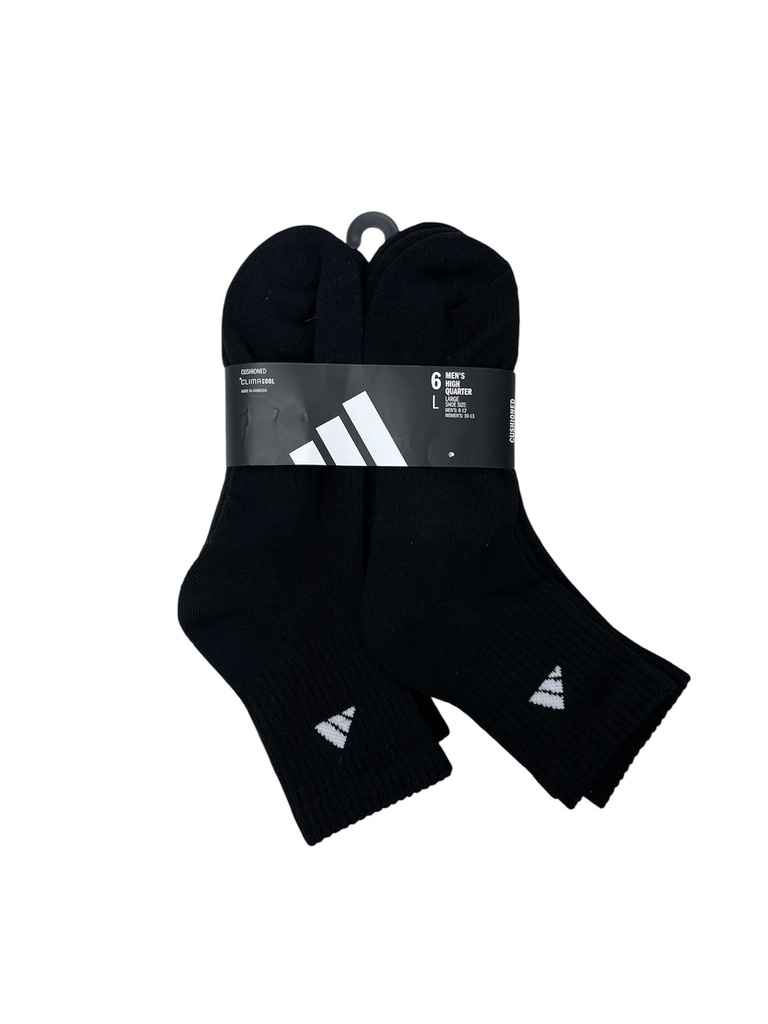 Calcetin adidas negro talla L