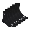 Calcetines Puma Mens 6 Pk 1/2 Terry High Quarter Crew Sportstyle Socks