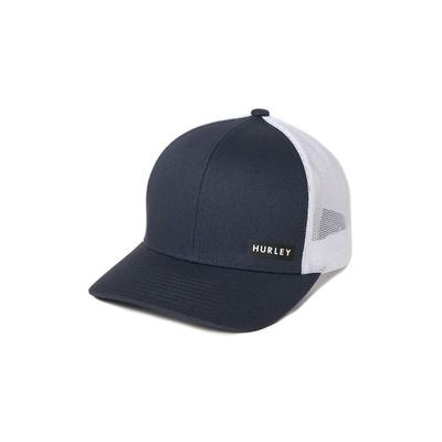Gorra hurley azul blanco Cotton Snapback Hat