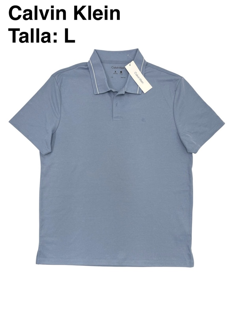 Playera Calvin Klein azul talla L