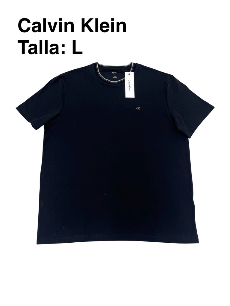 Playera Calvin Klein negra talla L