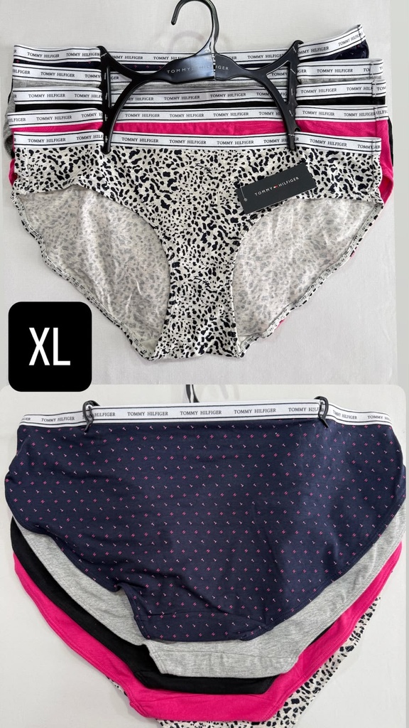Calzón de dama Tommy Hilfiger set de 5 piezas  talla xl