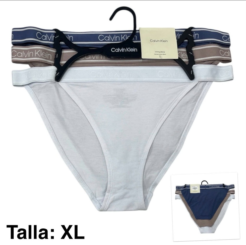 Calzon Canvin Klein talla xl