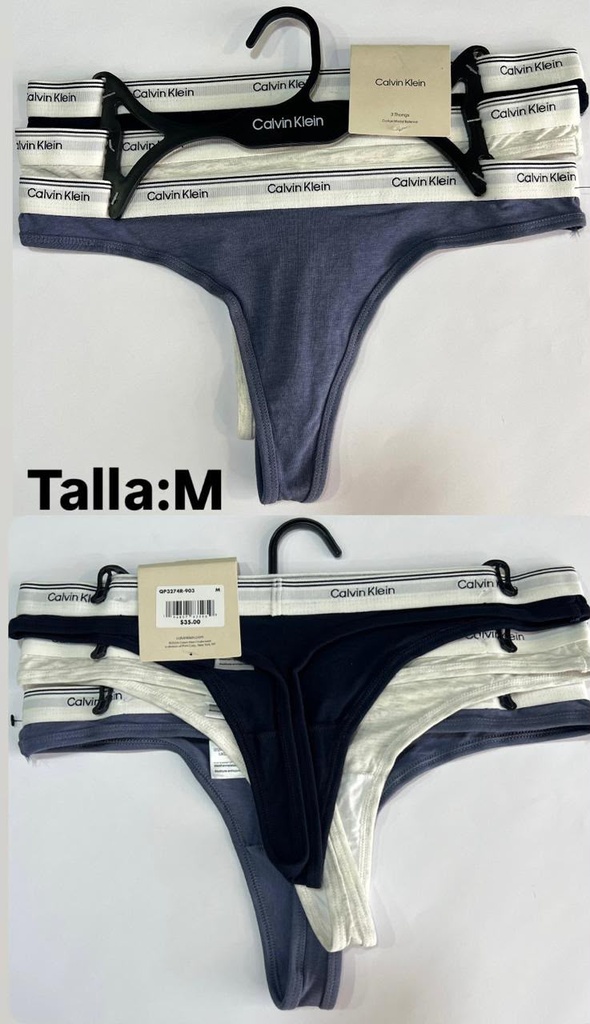 Tanga Canvin Klein talla M