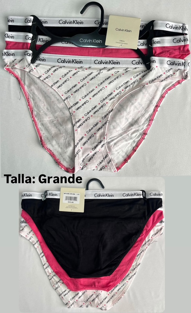Calzon Calvin Klein talla L