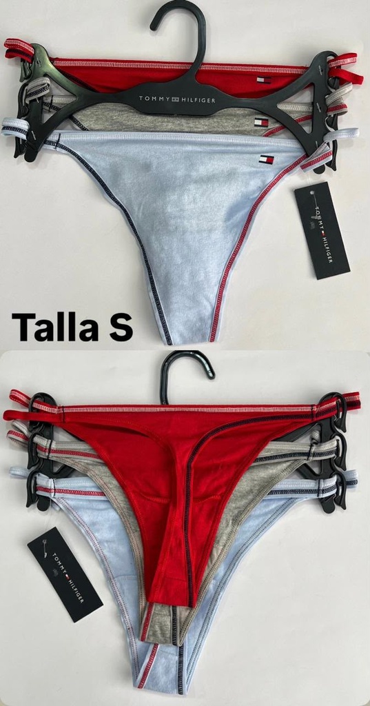 Tanga de dama Tommy Hilfiger set de 3 piezas talla S