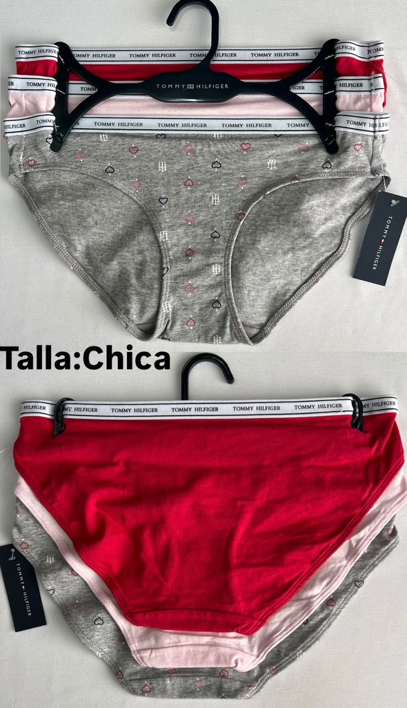 Calzón de dama Calvin Klein set de 3 piezas talla S