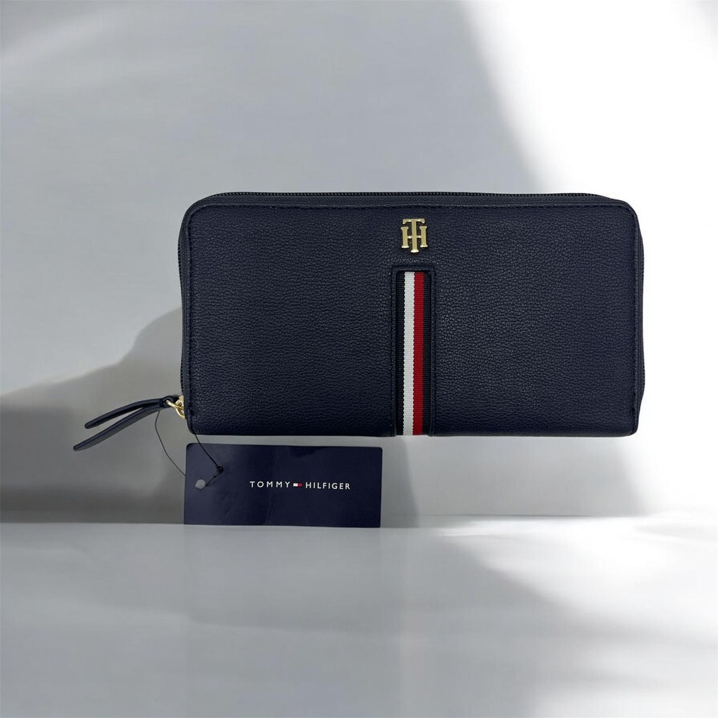 Cartera de dama Tommy Hilfiger larga azul