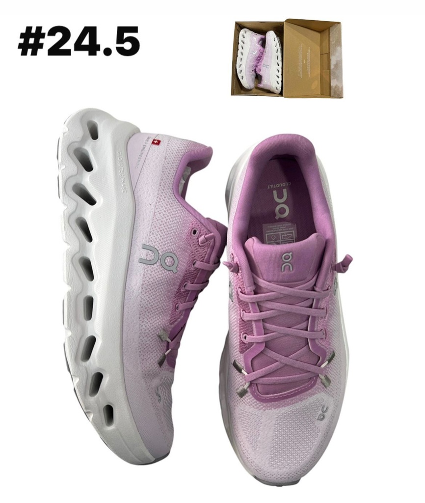 tenis para dama On Cloudtilt en tono rosa talla 24.5