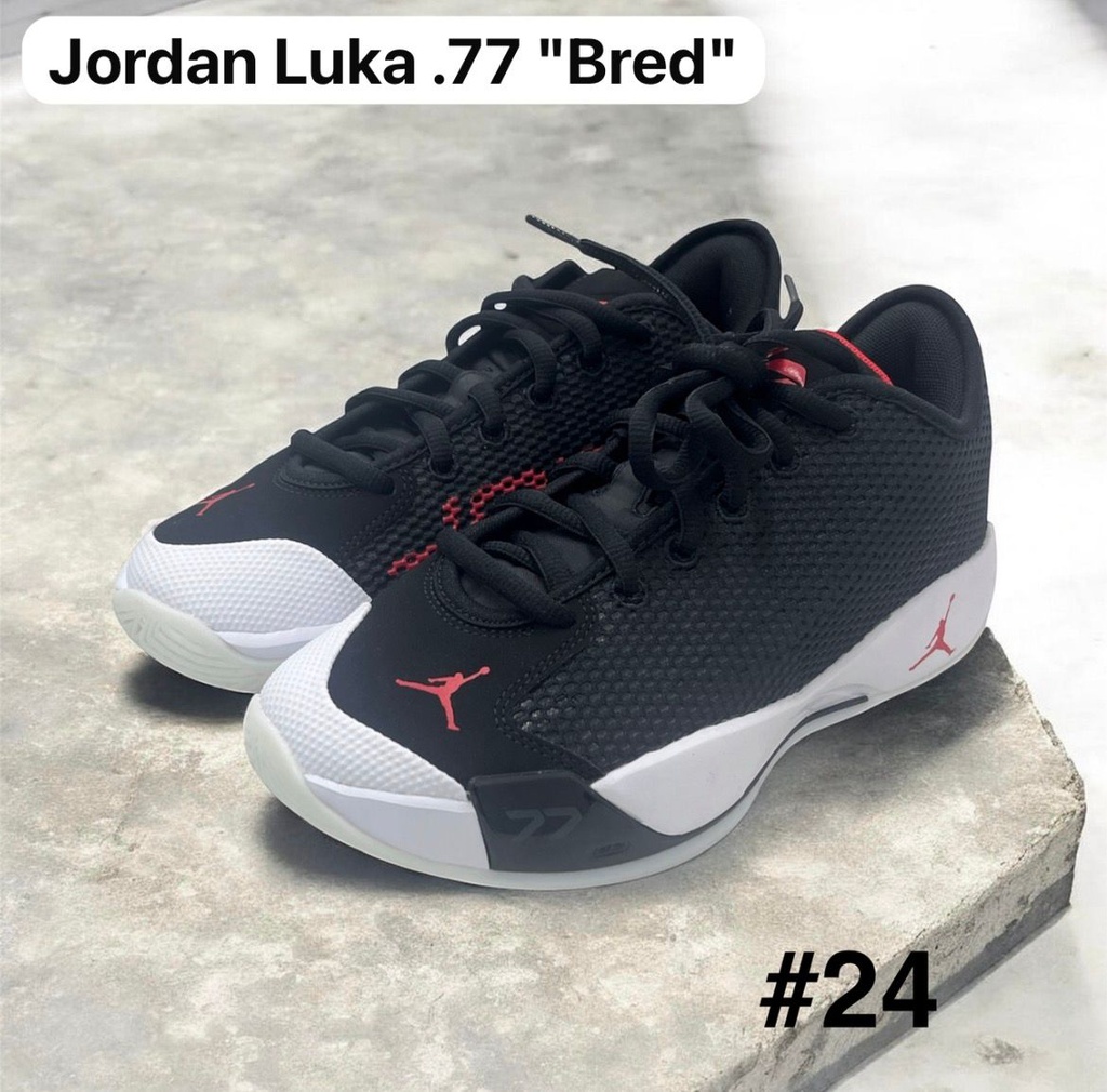 Tenis da dama Jordan Luka .77 Bred están diseñados para resistir  el juego intenso talla 24