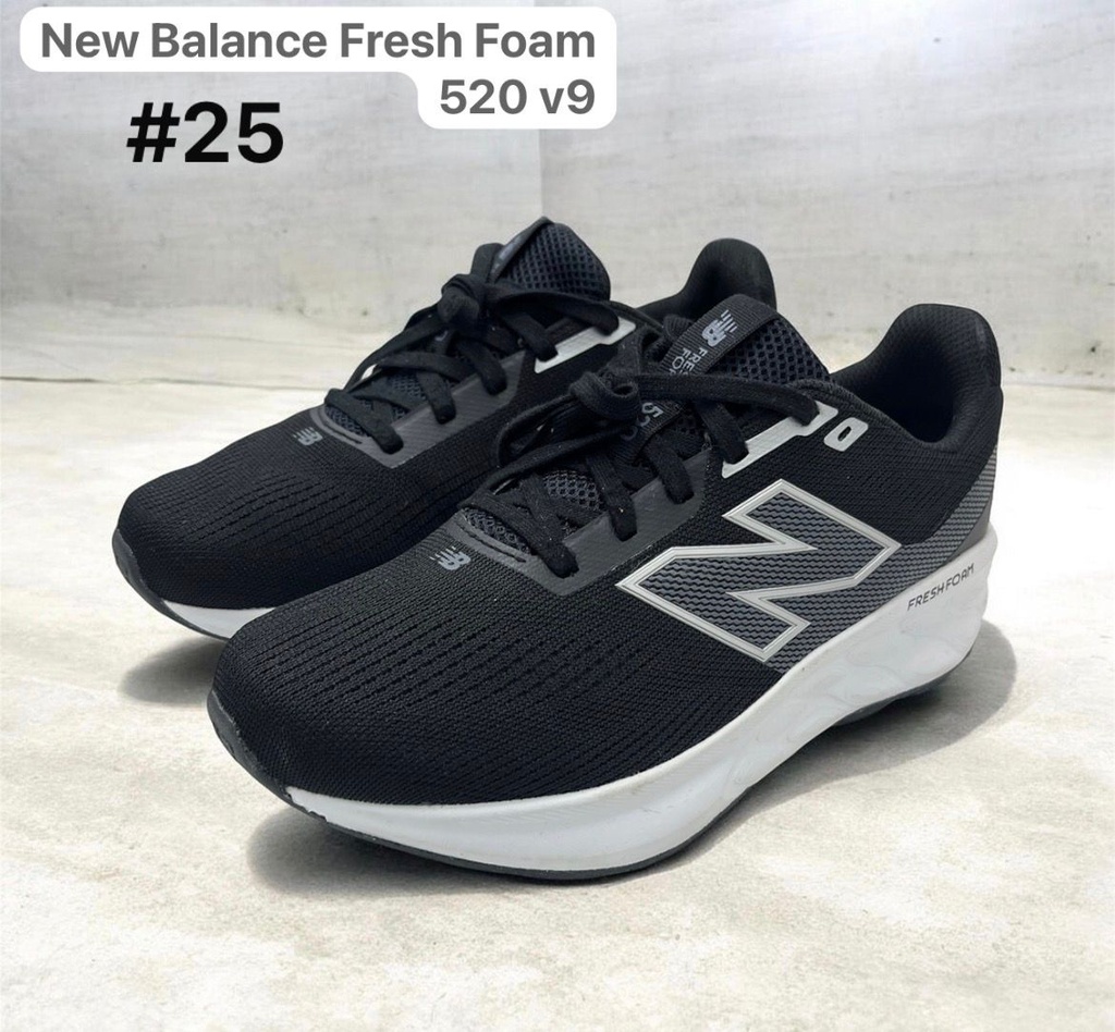 Tenis para dama New Balance Fresh Foam 520 v9 en color negro talla 25