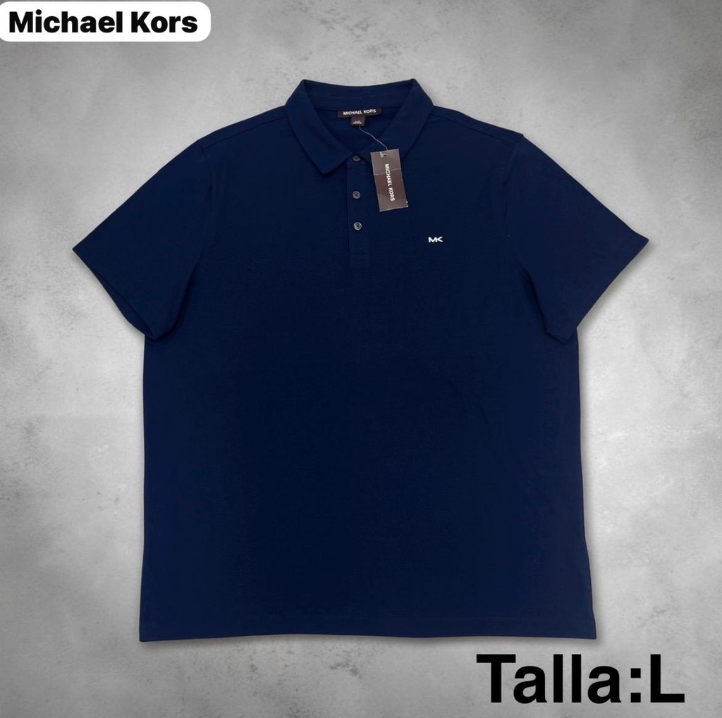 Playera Michael Kors azul marino talla L